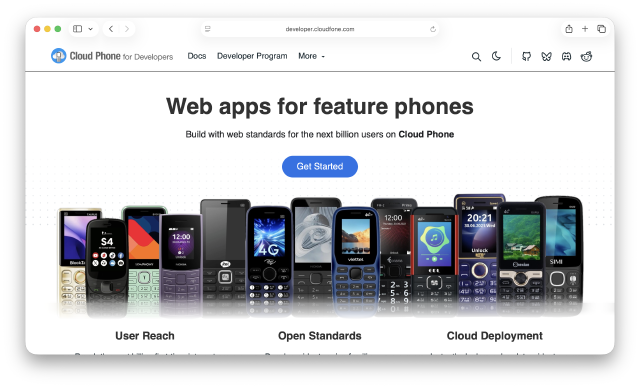 Cloud Phone for Developers